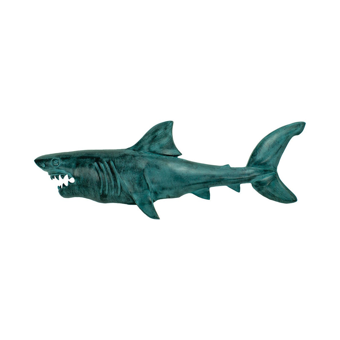 Shark Plaque – Blue