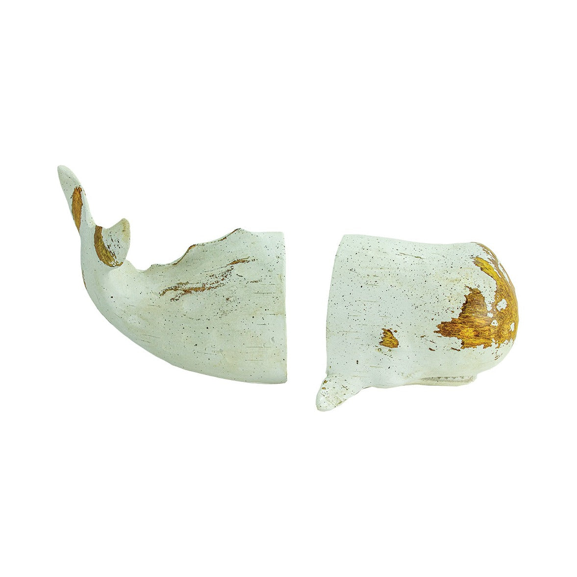Sperm Whale Bookends – White (Pr.)