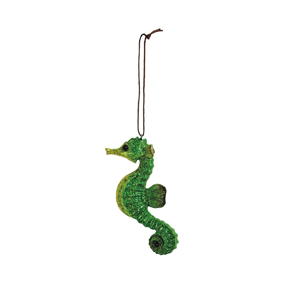 Seahorse Ornament – Green (Pkg. 6)
