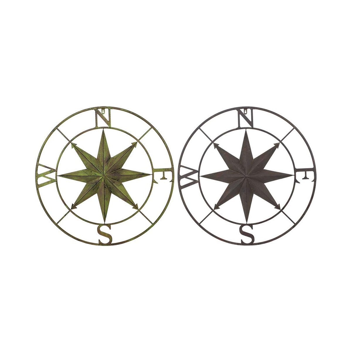 Compass Rose-Tin (pkg. 4)
