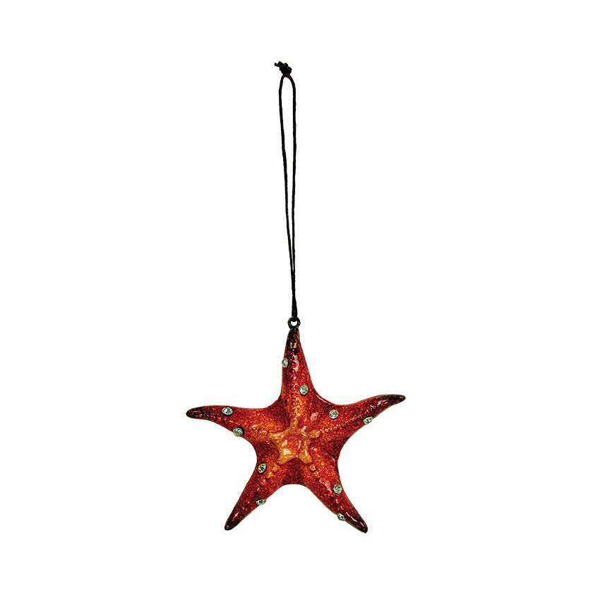 Starfish Ornament – Red (Pkg. 6)