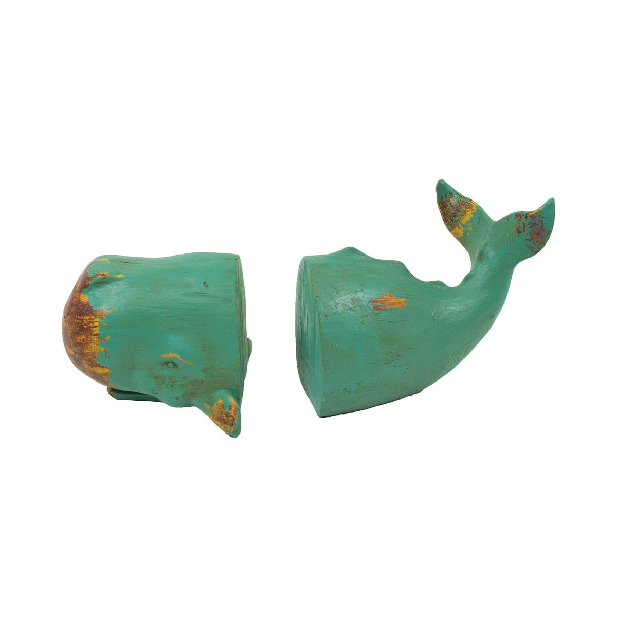 Sperm Whale Bookends – Green (Pr.)