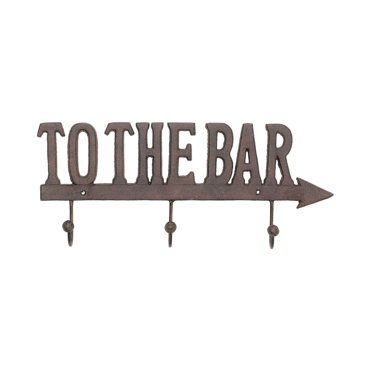 To The Bar Sign – Rust (Pkg.2)