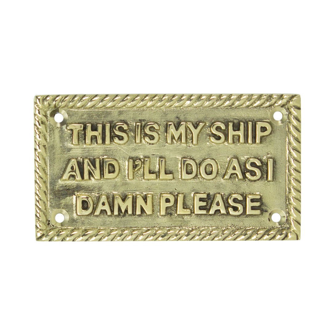 My Ship – Brass (Pkg. 2)