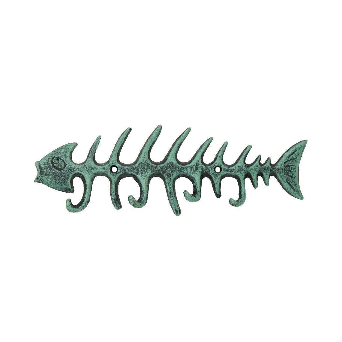 Fish Bone Hook – Verdigris (Pkg. 6)