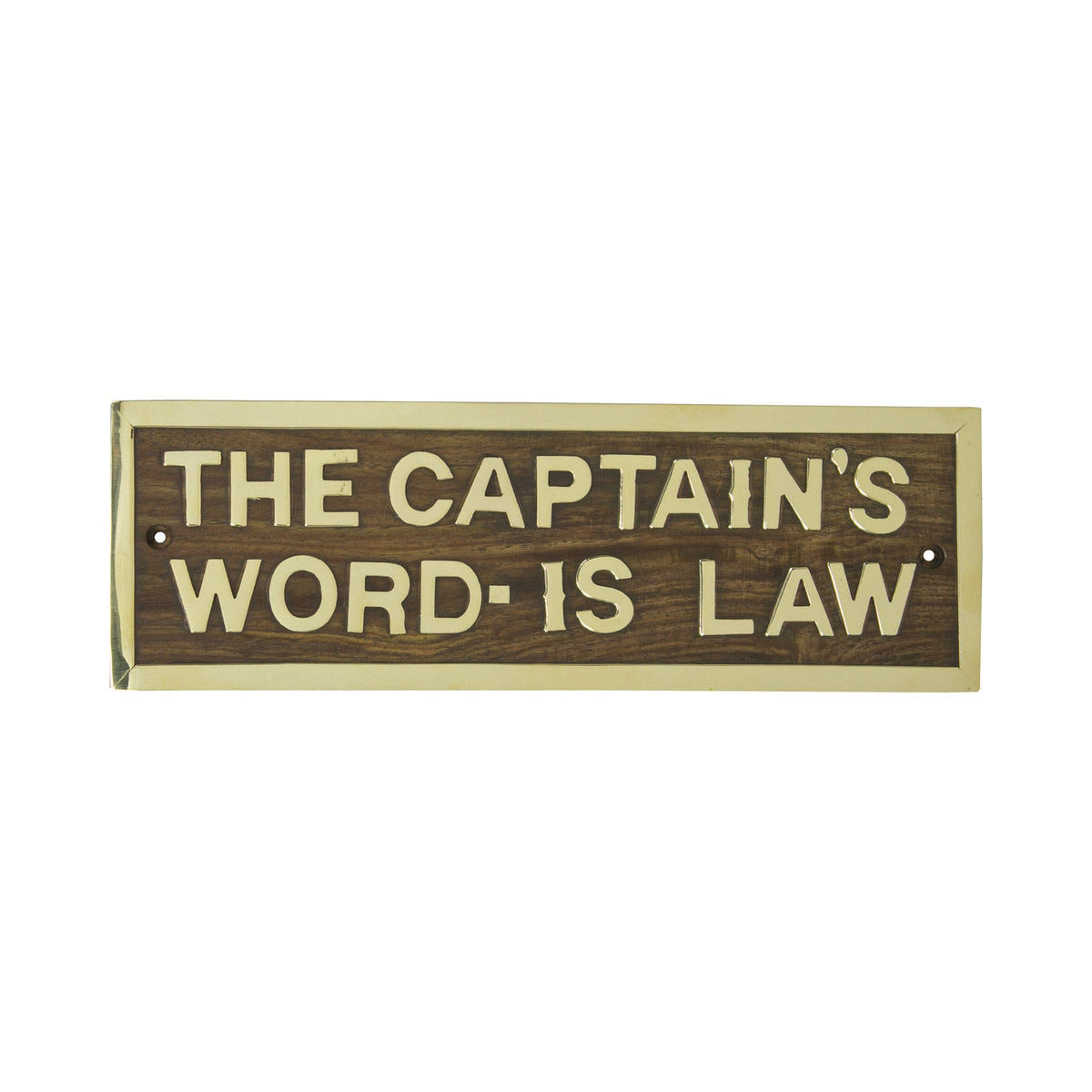 Captain’s Word – (Min. 2)