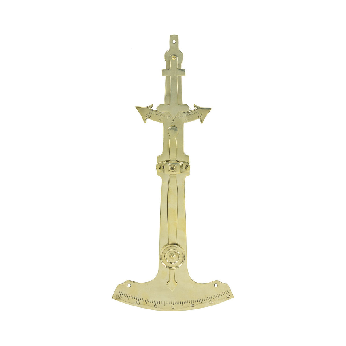 Double Inclinometer – Brass
