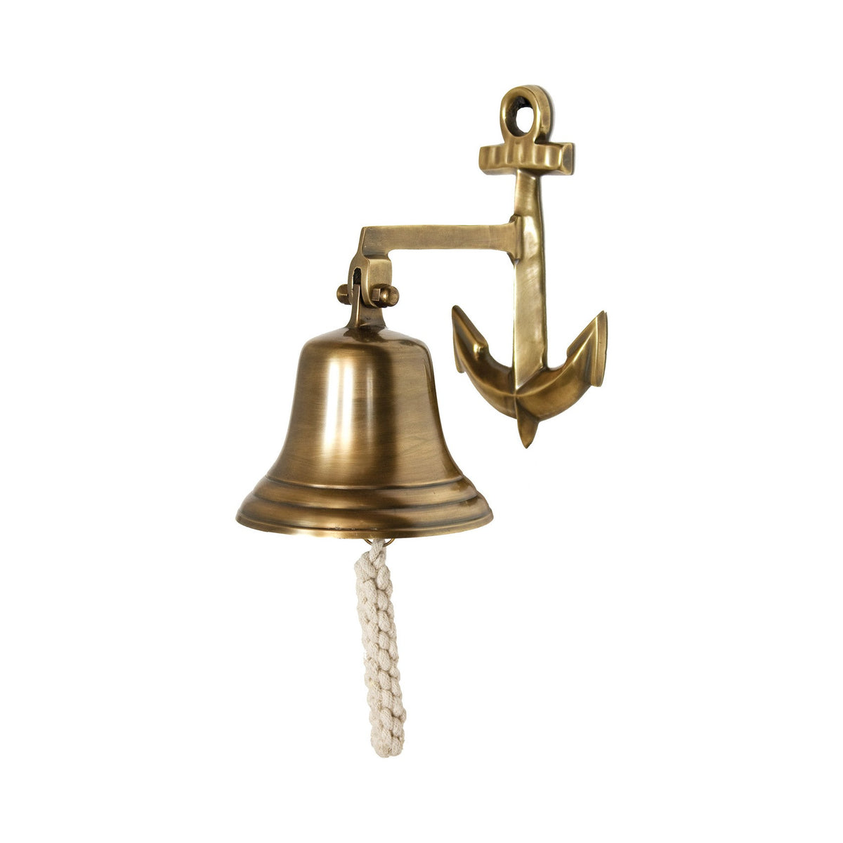 Anchor Bell – Ant. Brass Over Aluminum