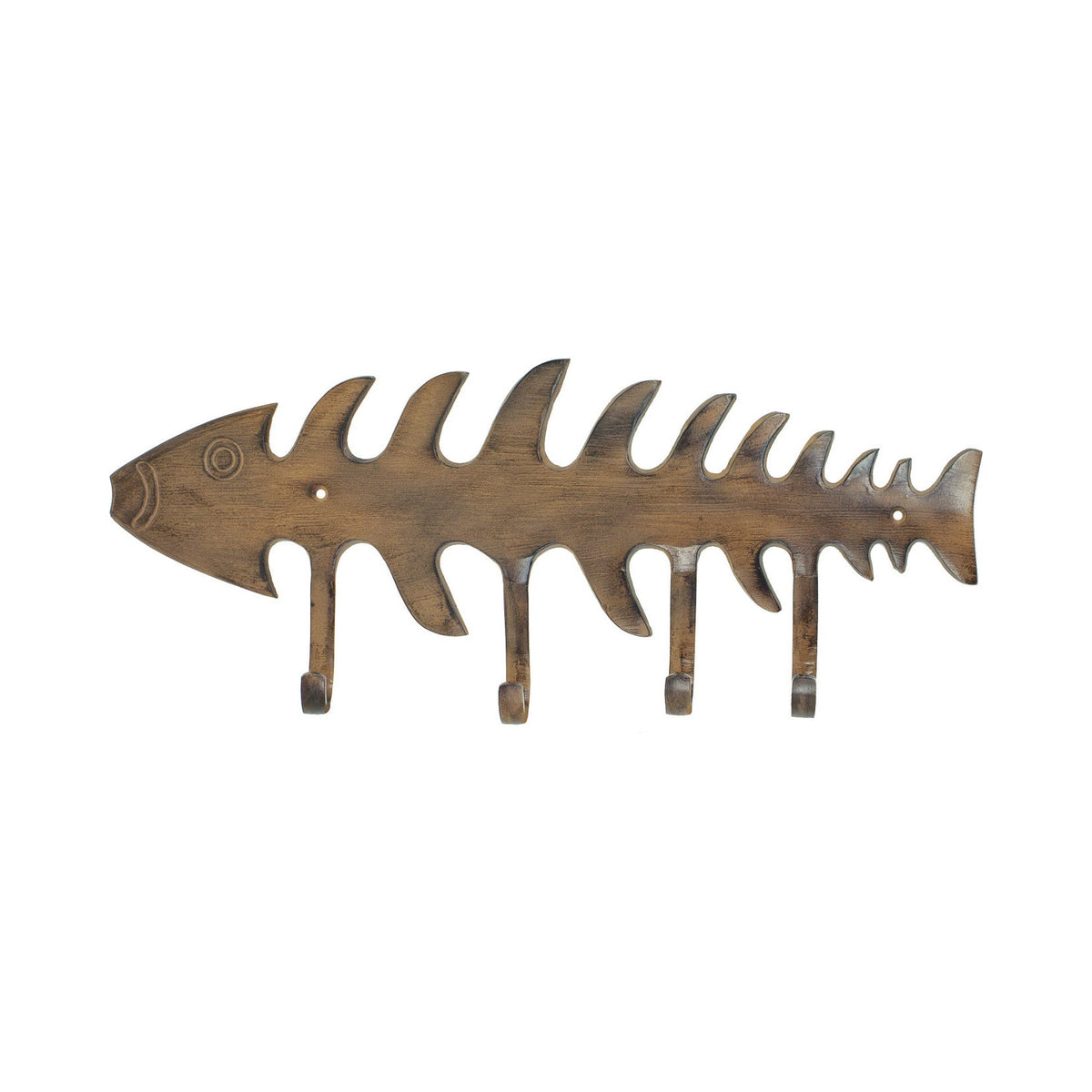 Fish Bone Rack – Rust