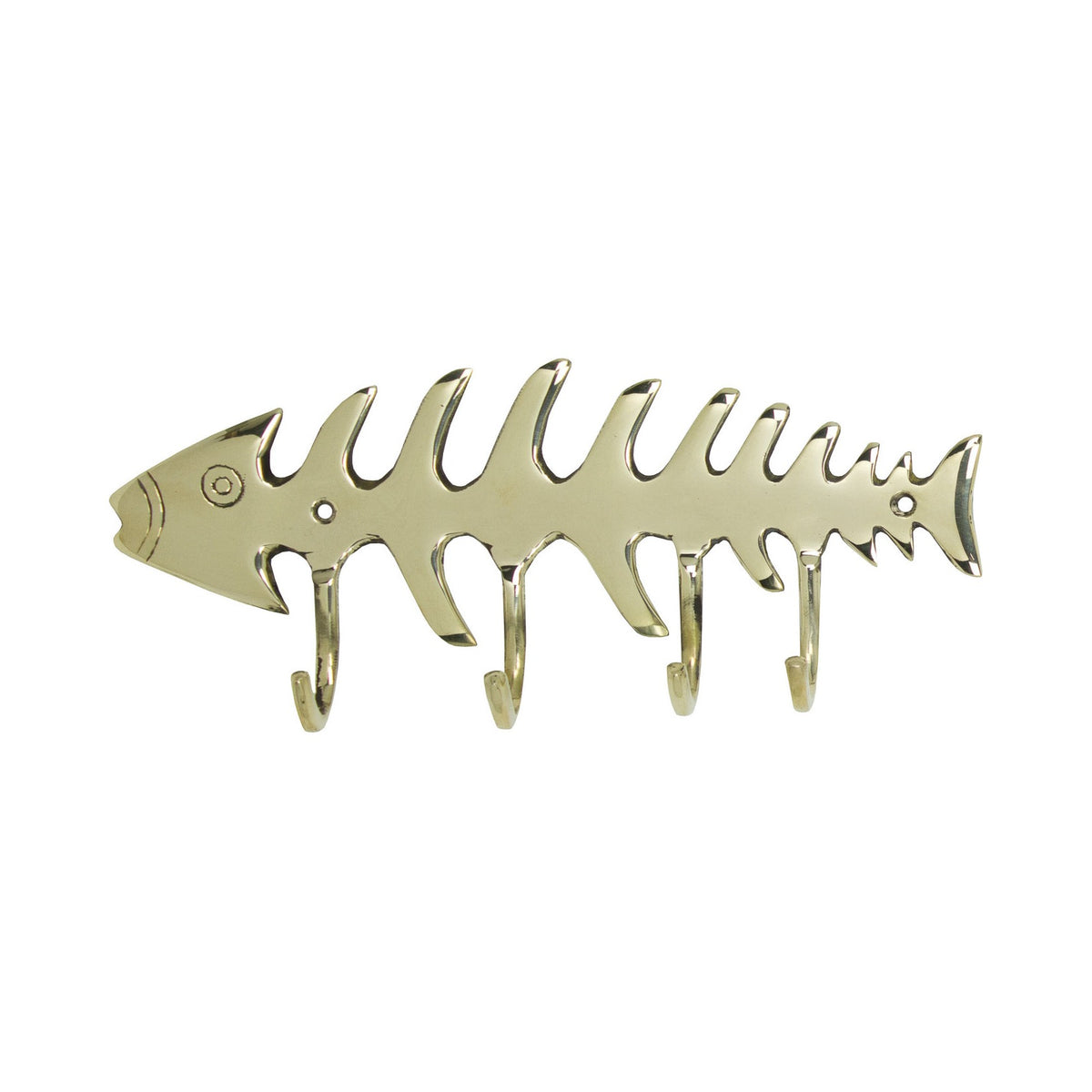 Fish Bone Hanger – Solid Brass