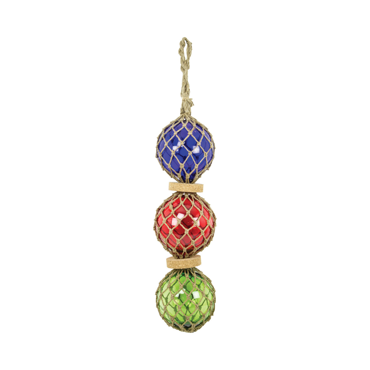 S/3 Rope Buoys – Dk. Blue, Red, Green – Final Sale