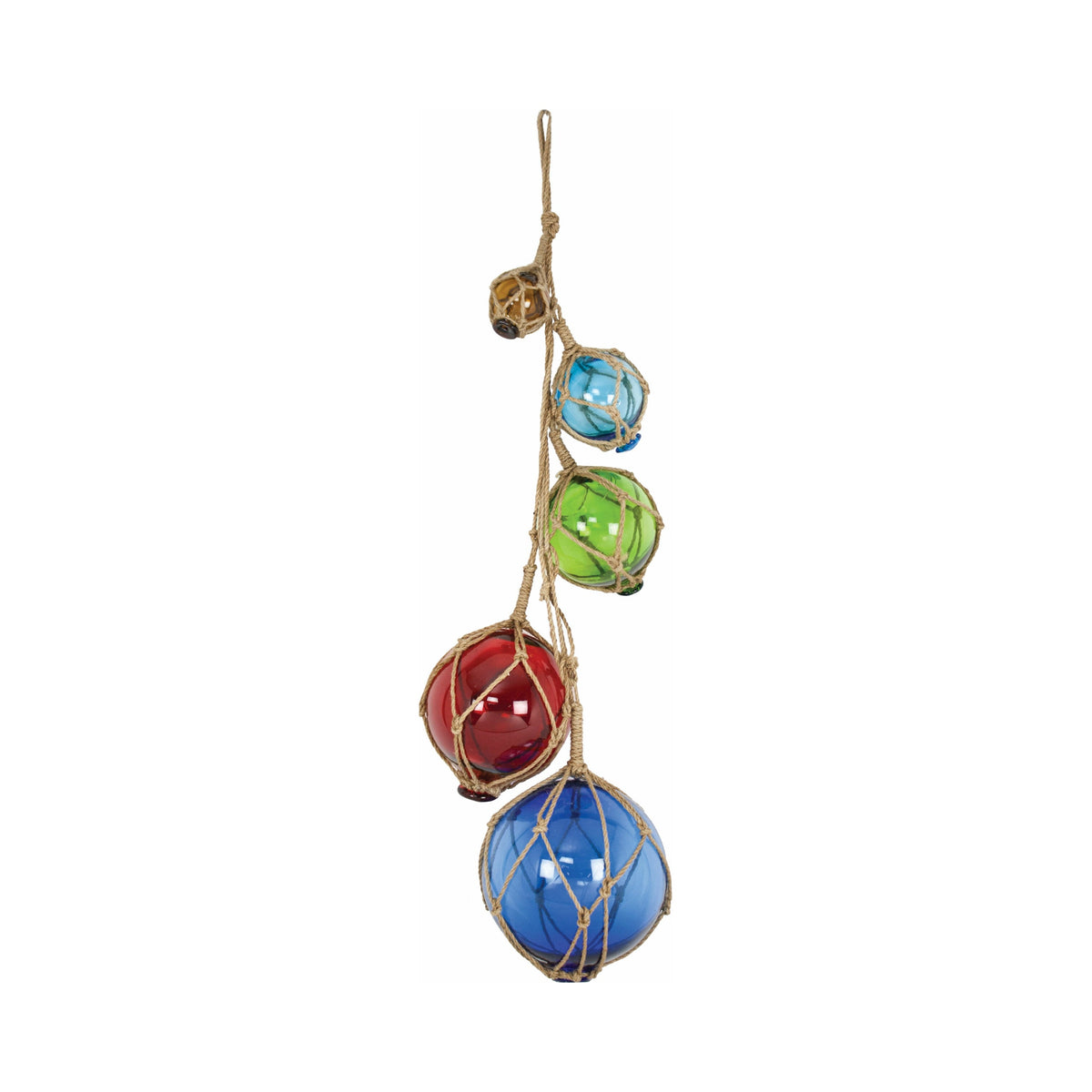 S/5 Rope Buoys Amber, Lt. Blue, Green, Red, Dk Blue – Final Sale