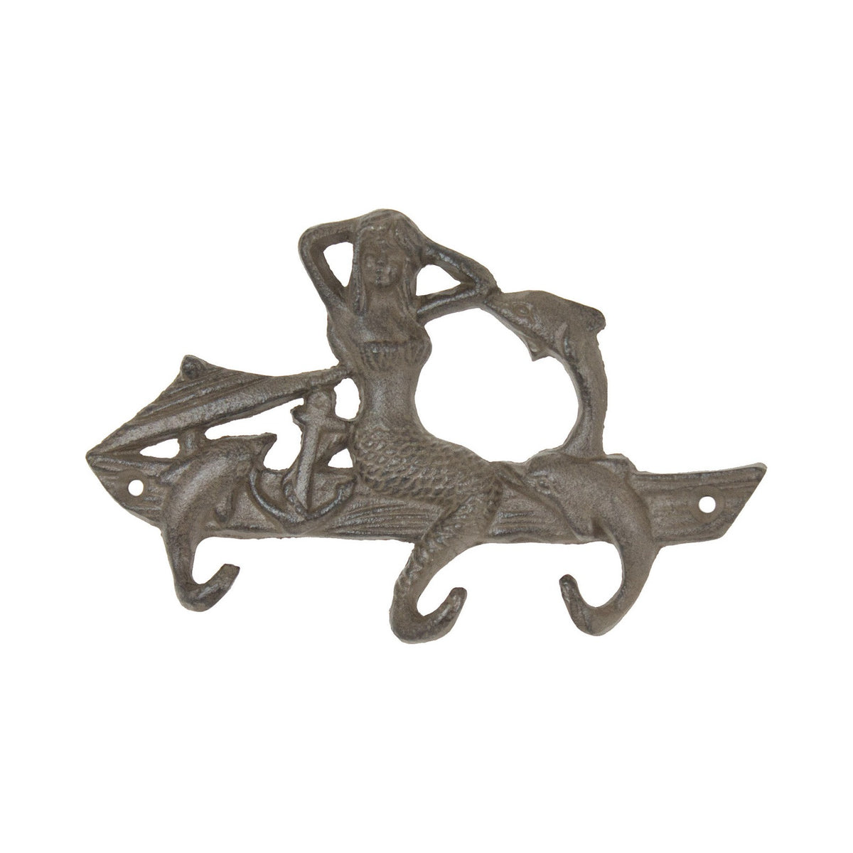 Mermaid and Dolphin Key Rack (pkg. 4)
