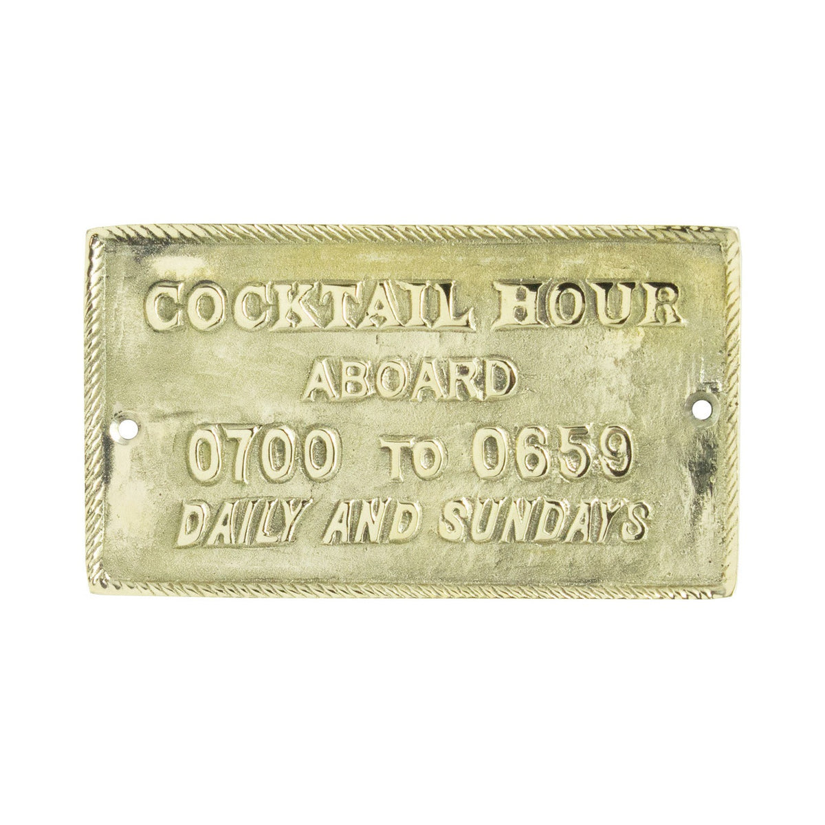 Cocktail Hour – Brass (Pkg. 2)