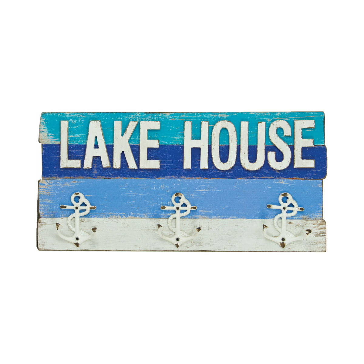 Lake House w/ Hooks – Wood