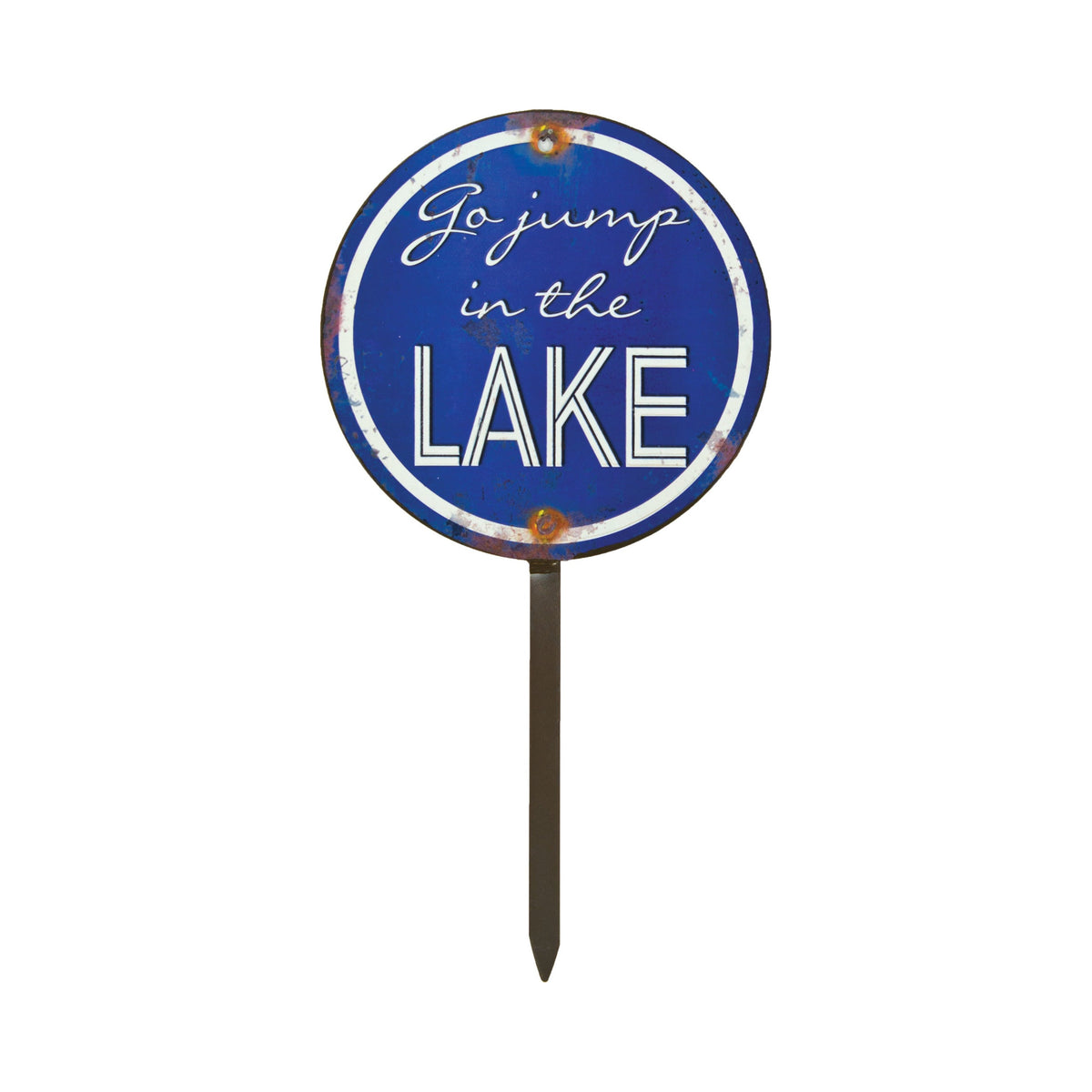 Jump Lake Sign – Tin (pkg. 4)