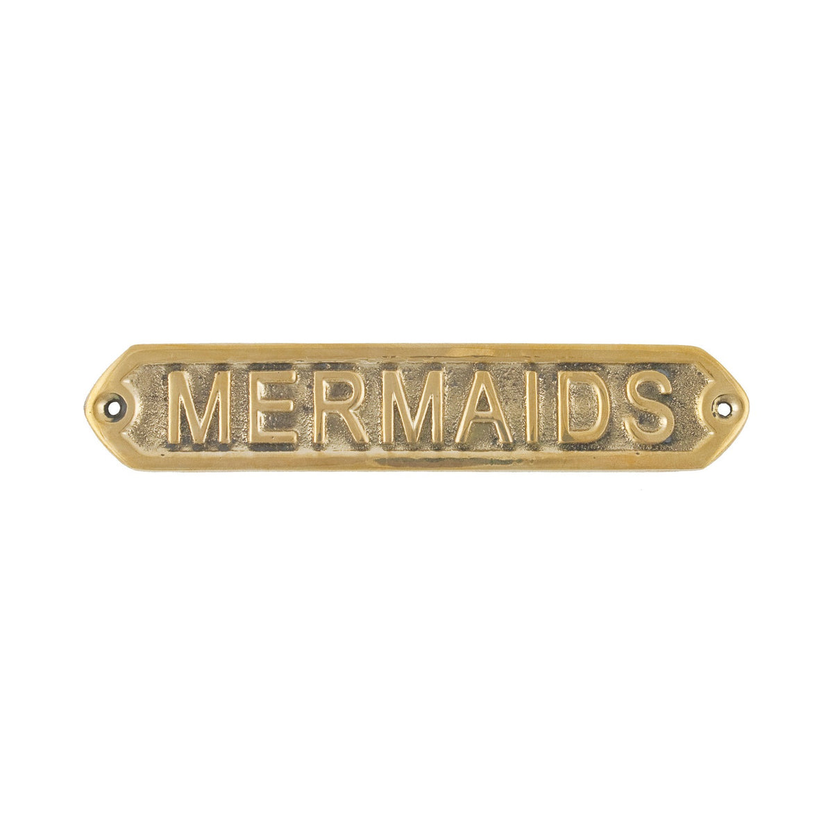 Mermaids Sign – Brass (Min. 2)