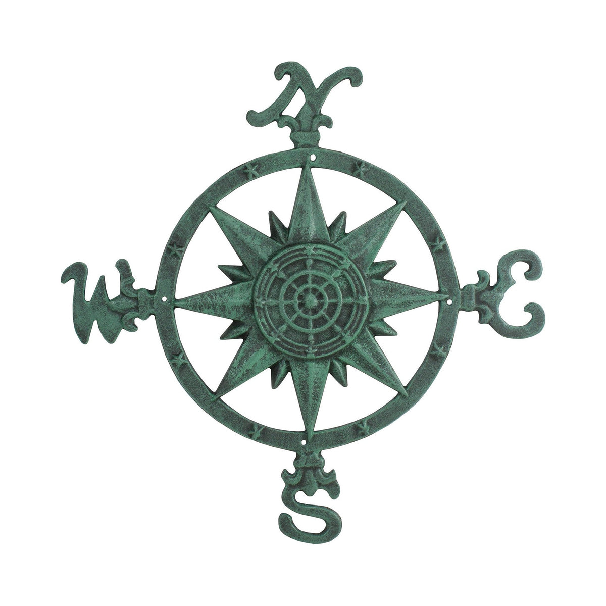 Compass Rose – Verdigris (pkg. 2)