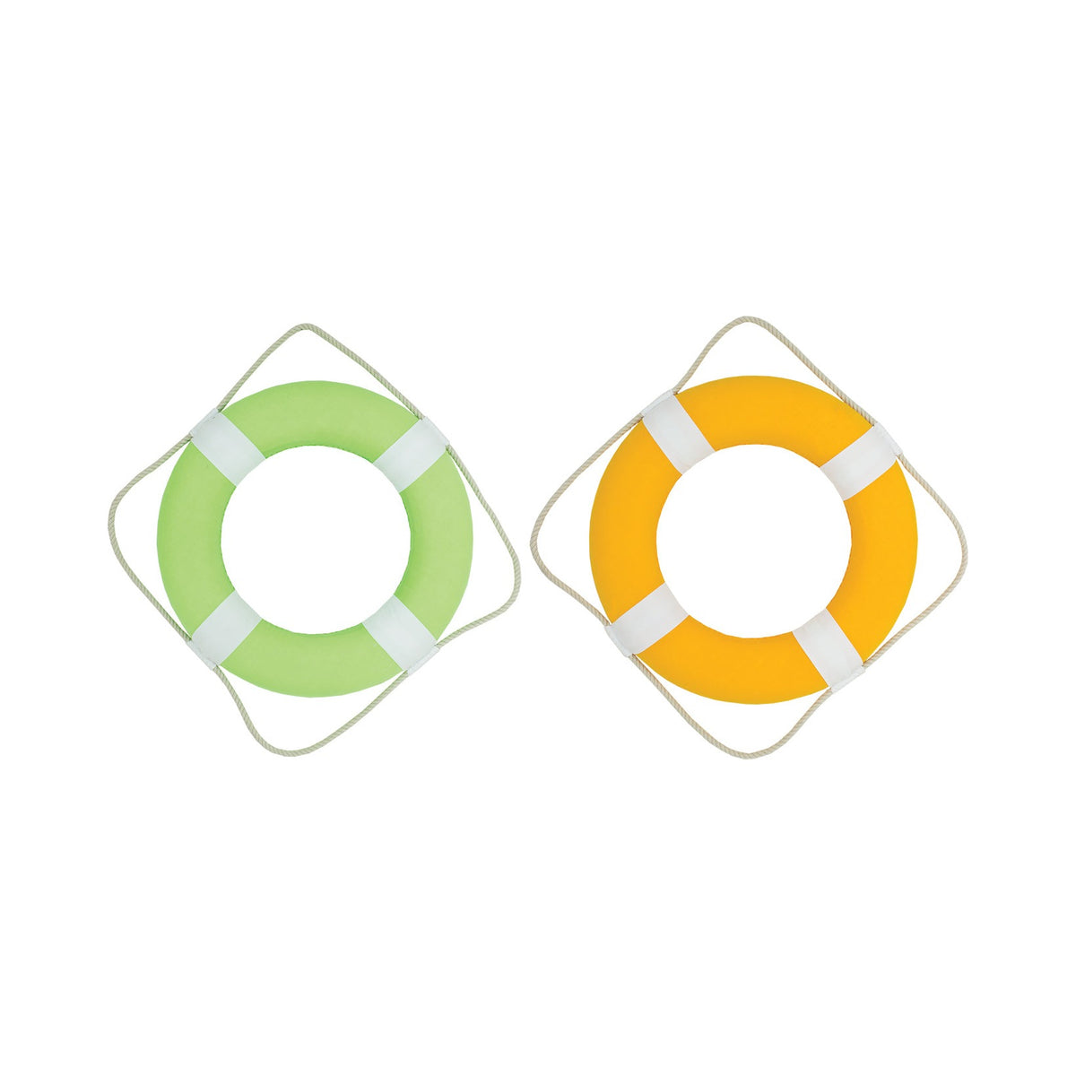Orange/Green Life Rings – (Pkg. 2)
