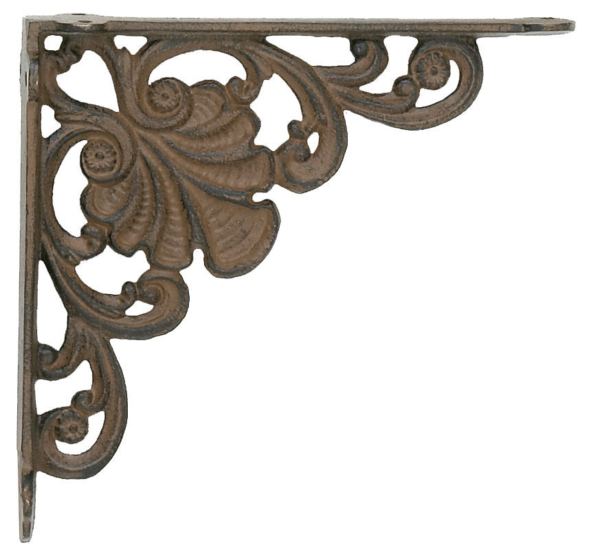 Med. Shell Bracket – Rust (Pkg. 4)