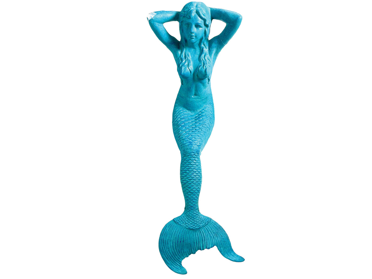 Giant Sitting Mermaid – Antique Blue (TRUCK ONLY)