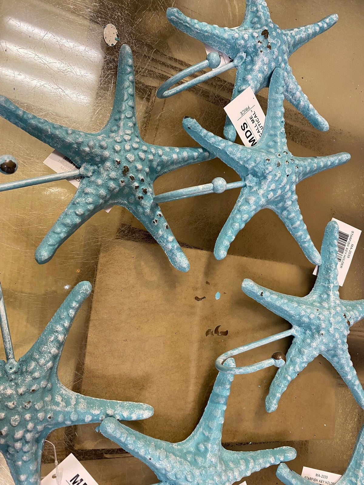 Starfish Hook – Blue (Pkg. 4) — view 2
