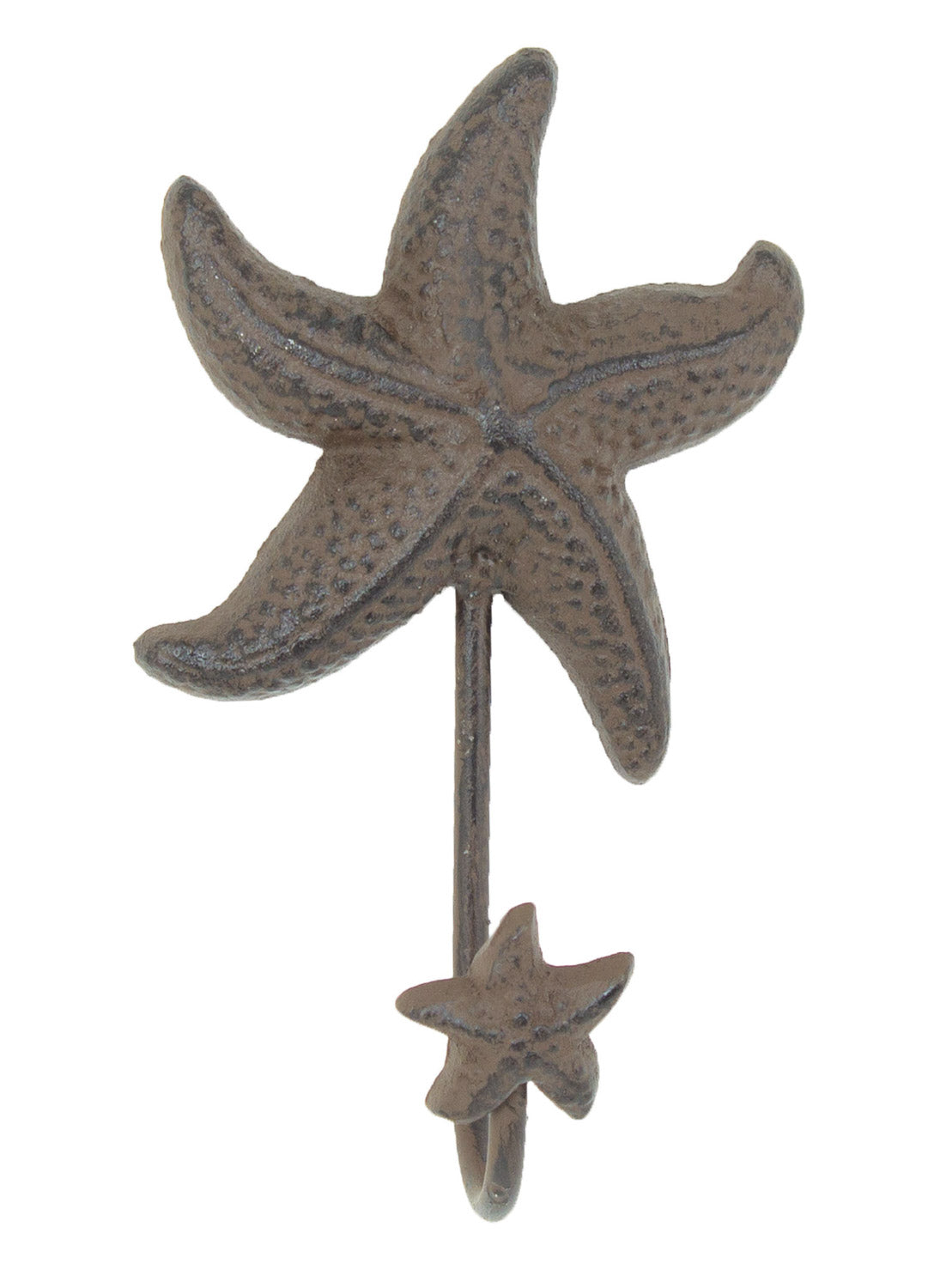 Starfish Hook – Rust (pkg. 6)