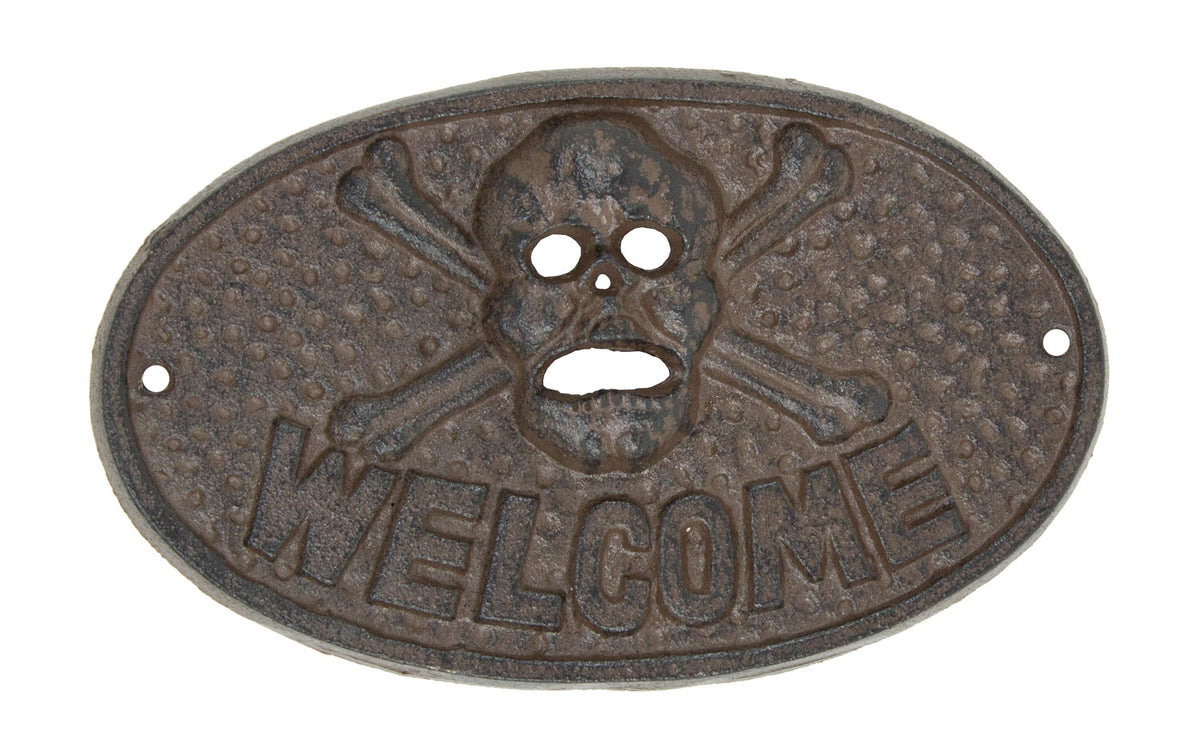 Skull Welcome – Rust (Pkg. 4)