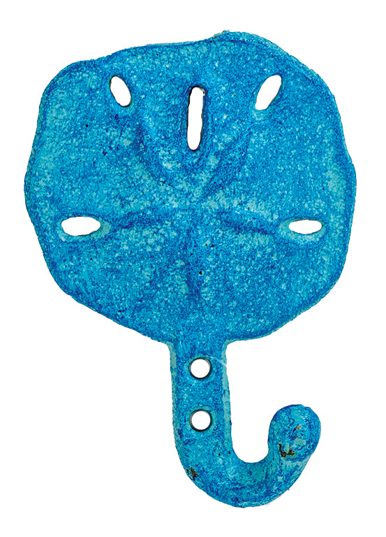 Sand Dollar Hook (Beach Blue) (Pkg. 6)