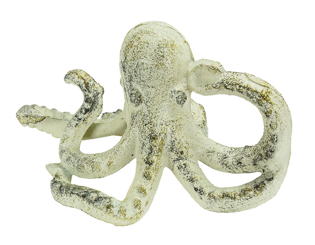 Octopus Paperweight – Antique White (Pkg. 2)