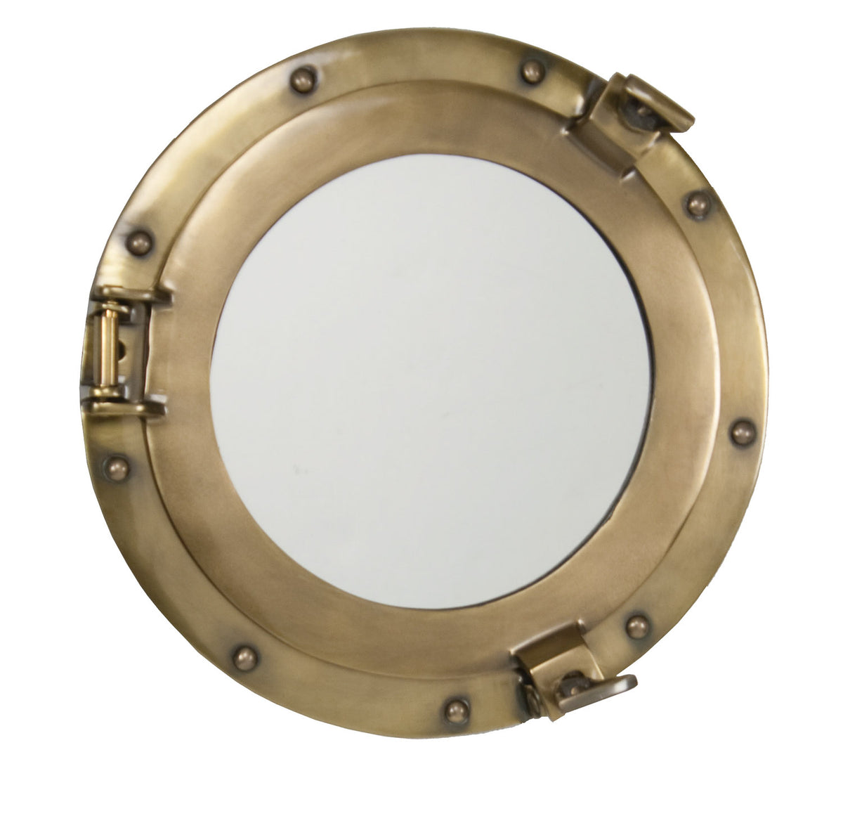 Porthole Mirror – Bronze Over Aluminum