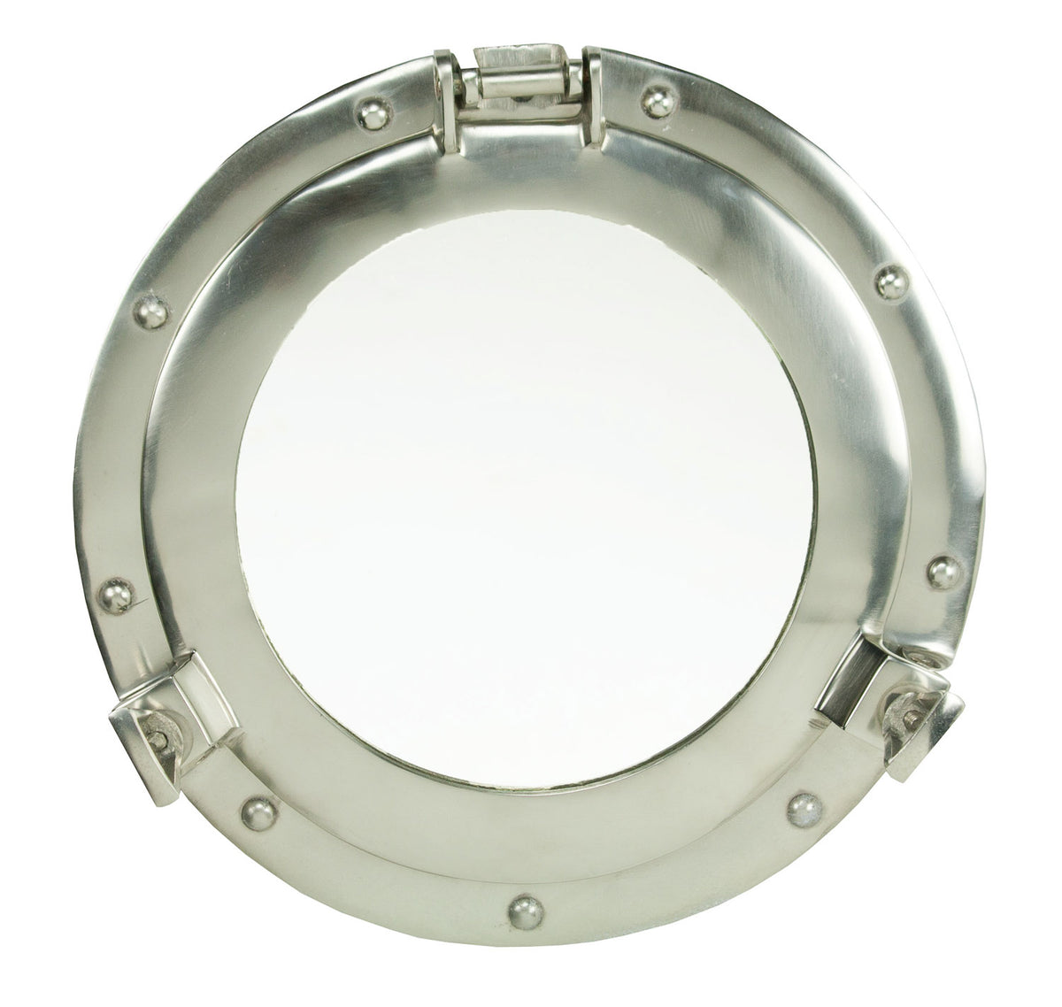 Porthole Mirror – Nickel Over Aluminum