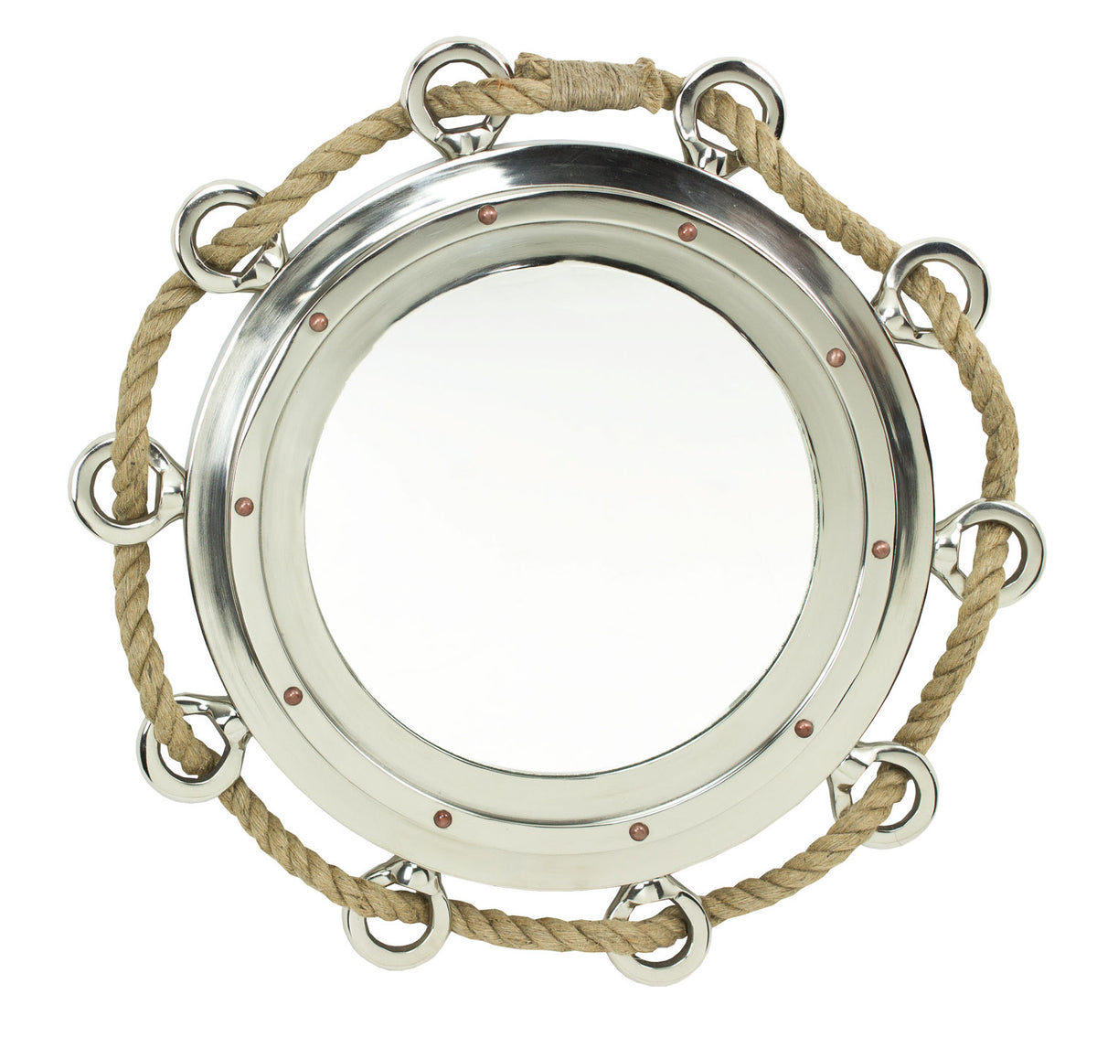 Porthole Mirror w/ Rope