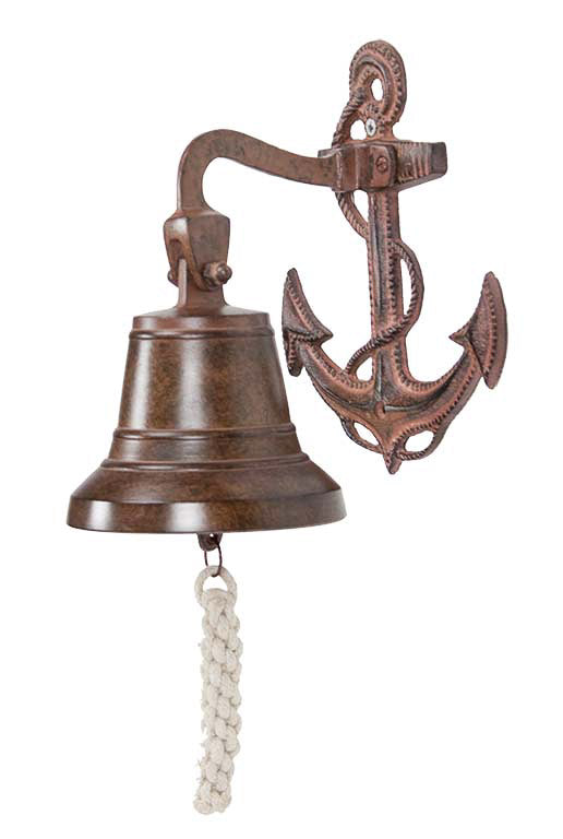 Anchor Bell – Ant. Brass Over Aluminum