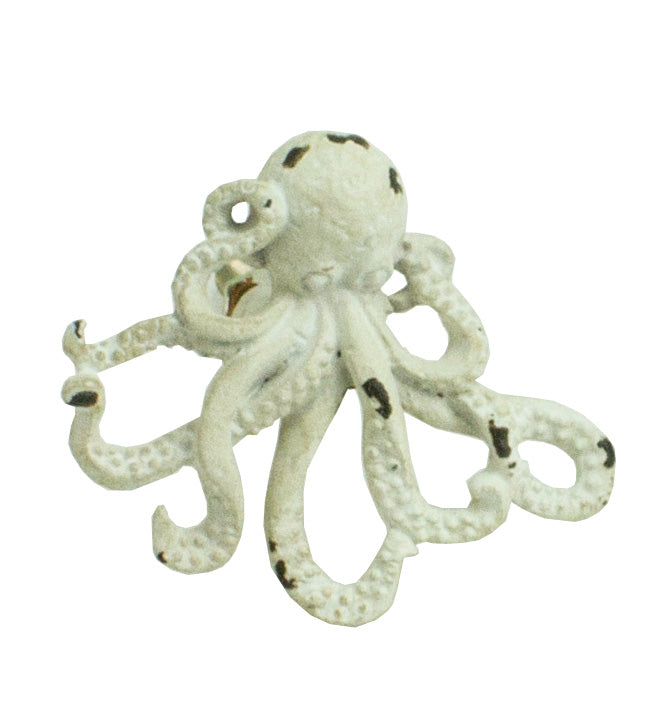 Octopus Knob – Antique White (Pkg. 6)