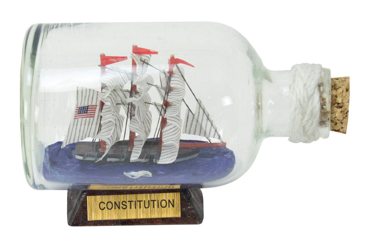 USS Constitution in Bottle (pkg. 4)