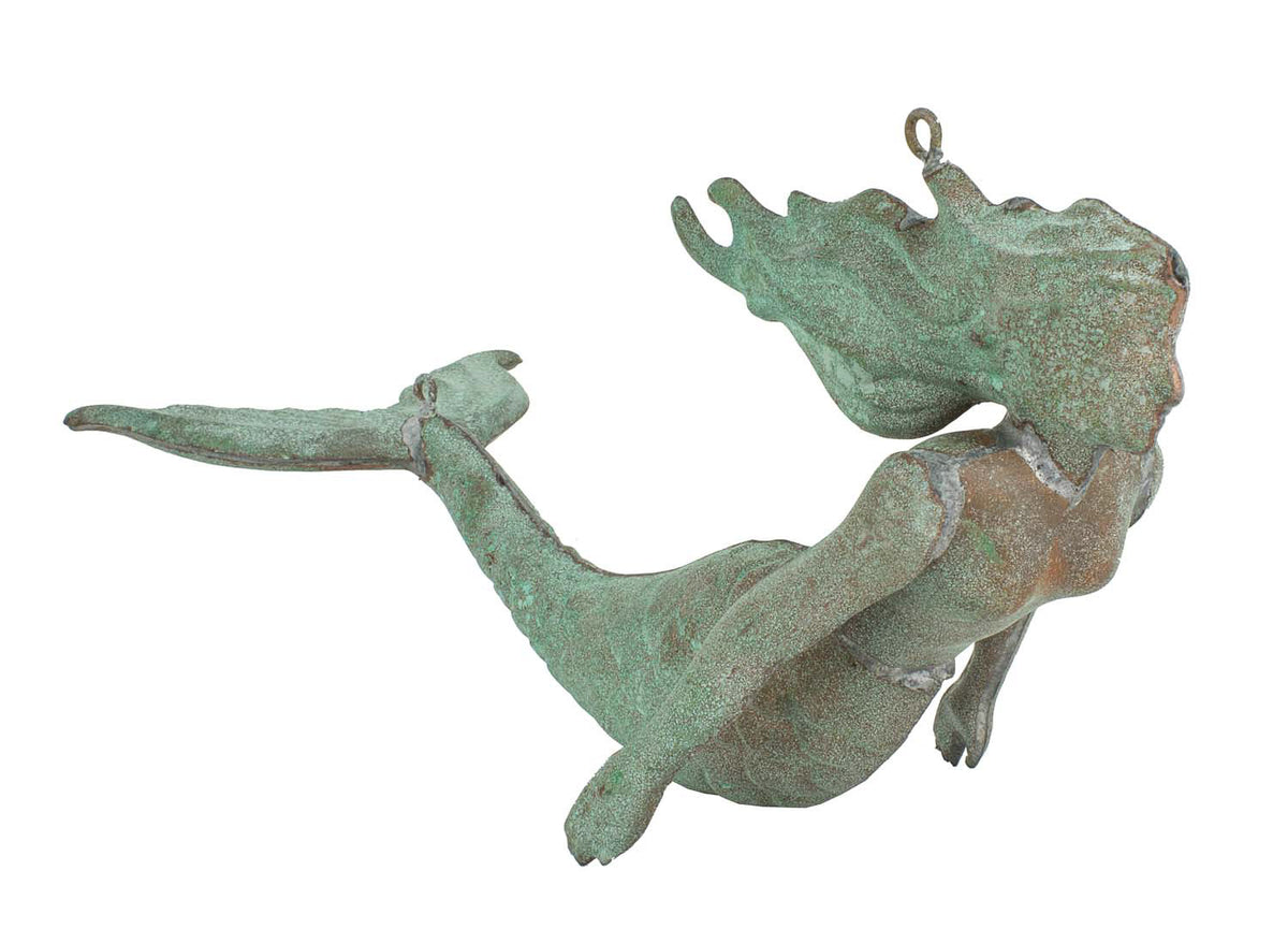 Sm. Hanging 3D Mermaid