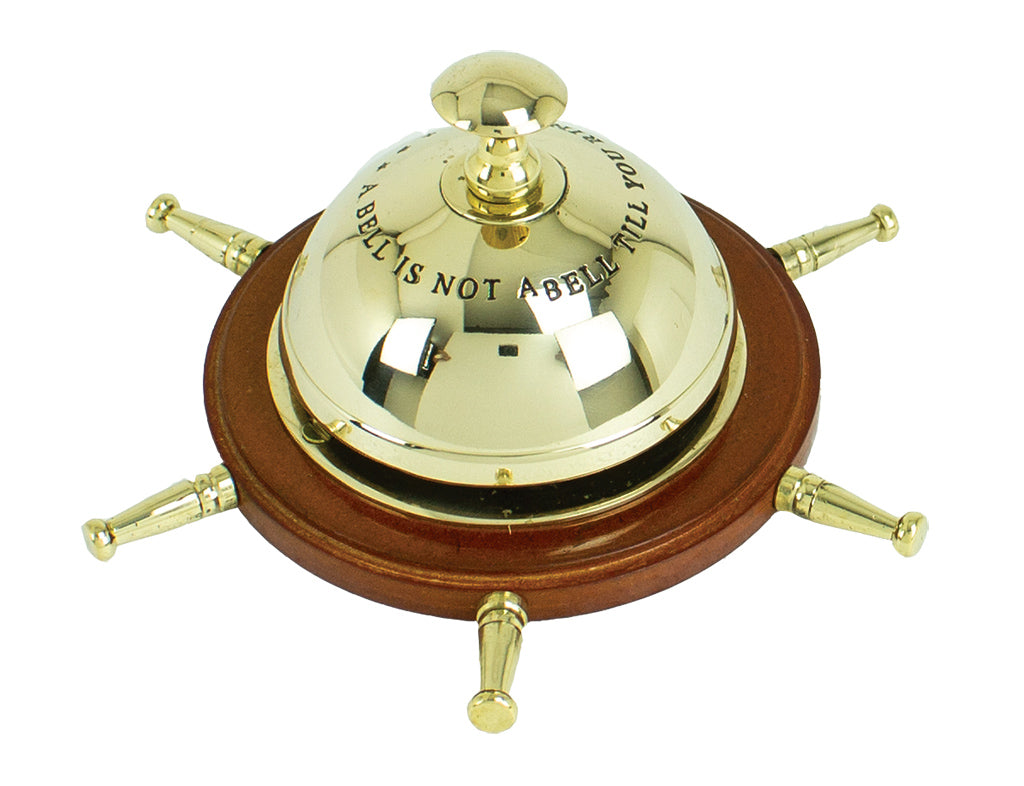 Ship’s Wheel Bell