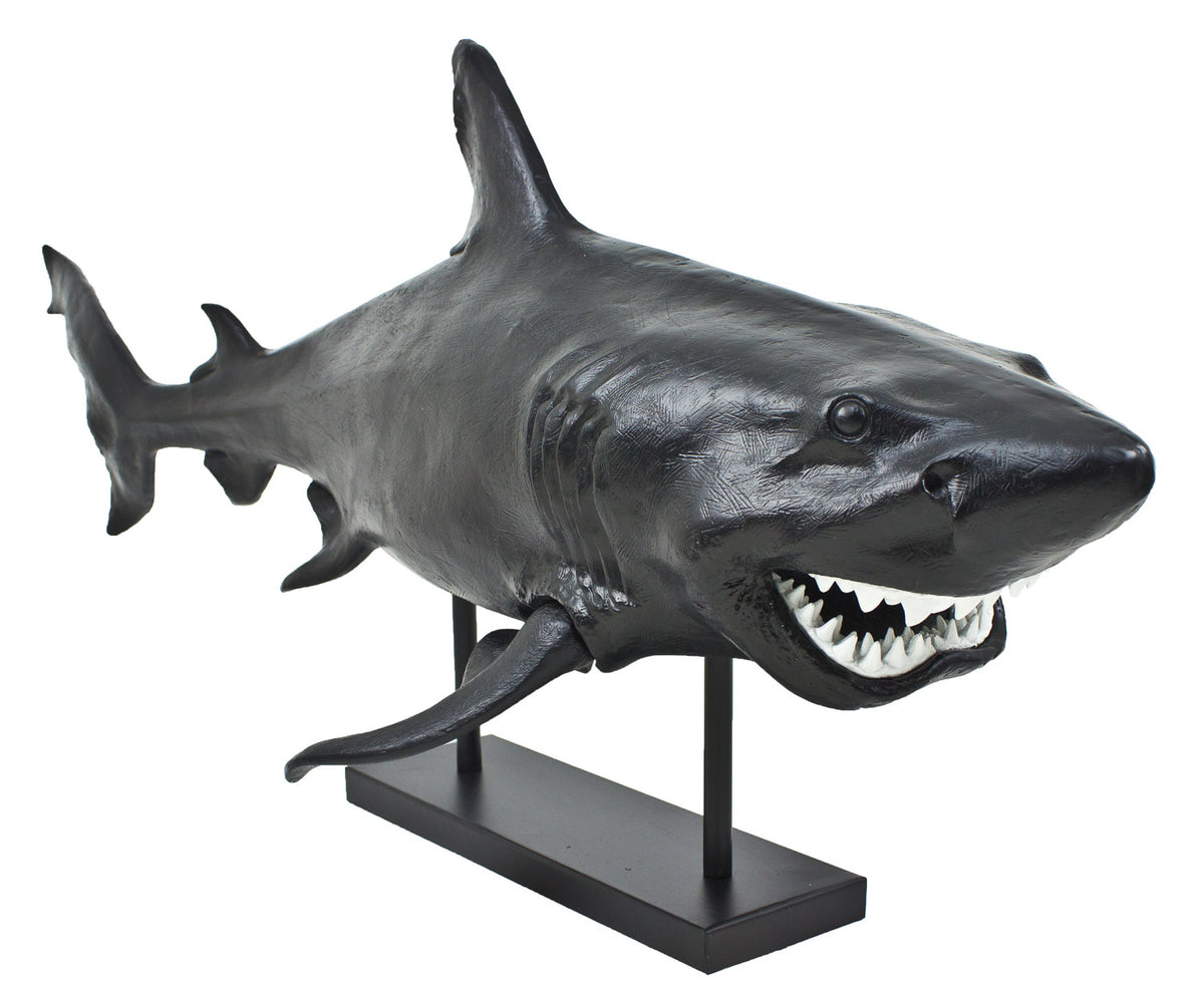 Shark on a Stand – Black
