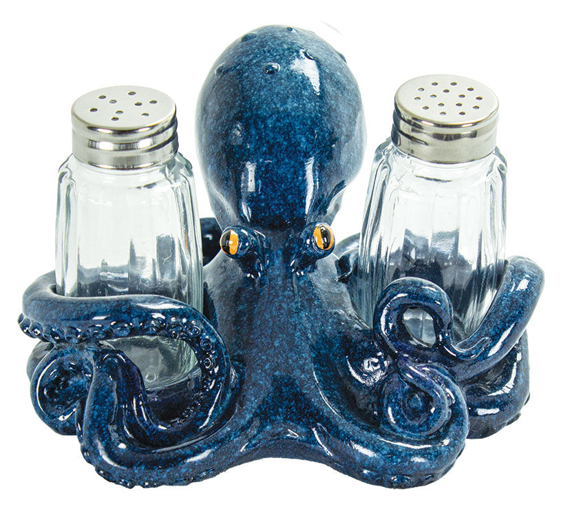Octopus Salt & Pepper – Blue
