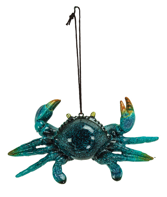 Crab Ornament – Blue (Pkg. 6)