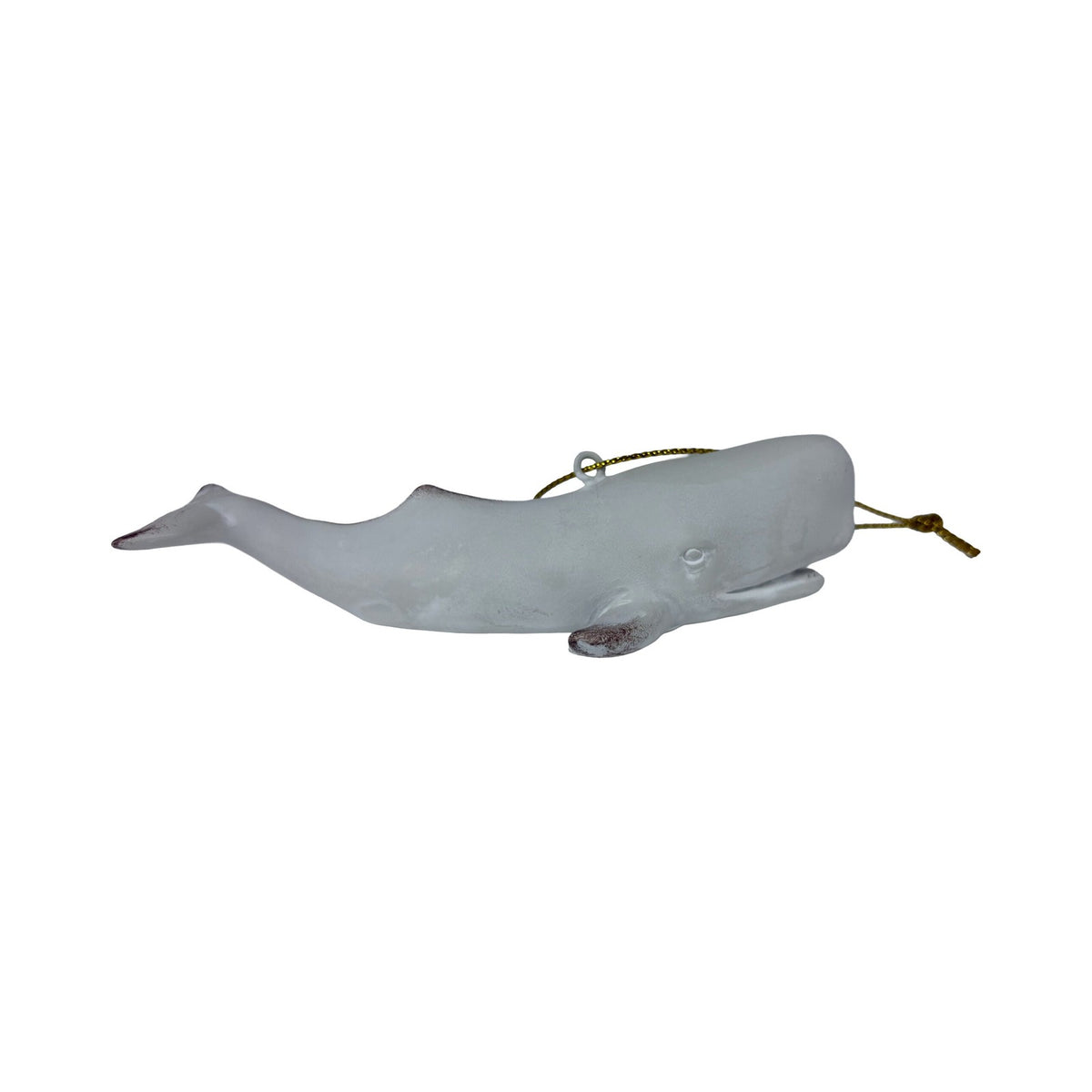 Whale Ornament – Antique White (Pkg. 6)