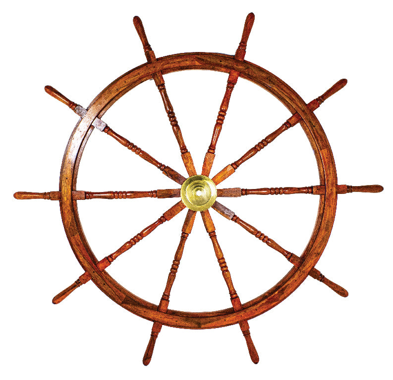 Lg. Ship Wheel 72″