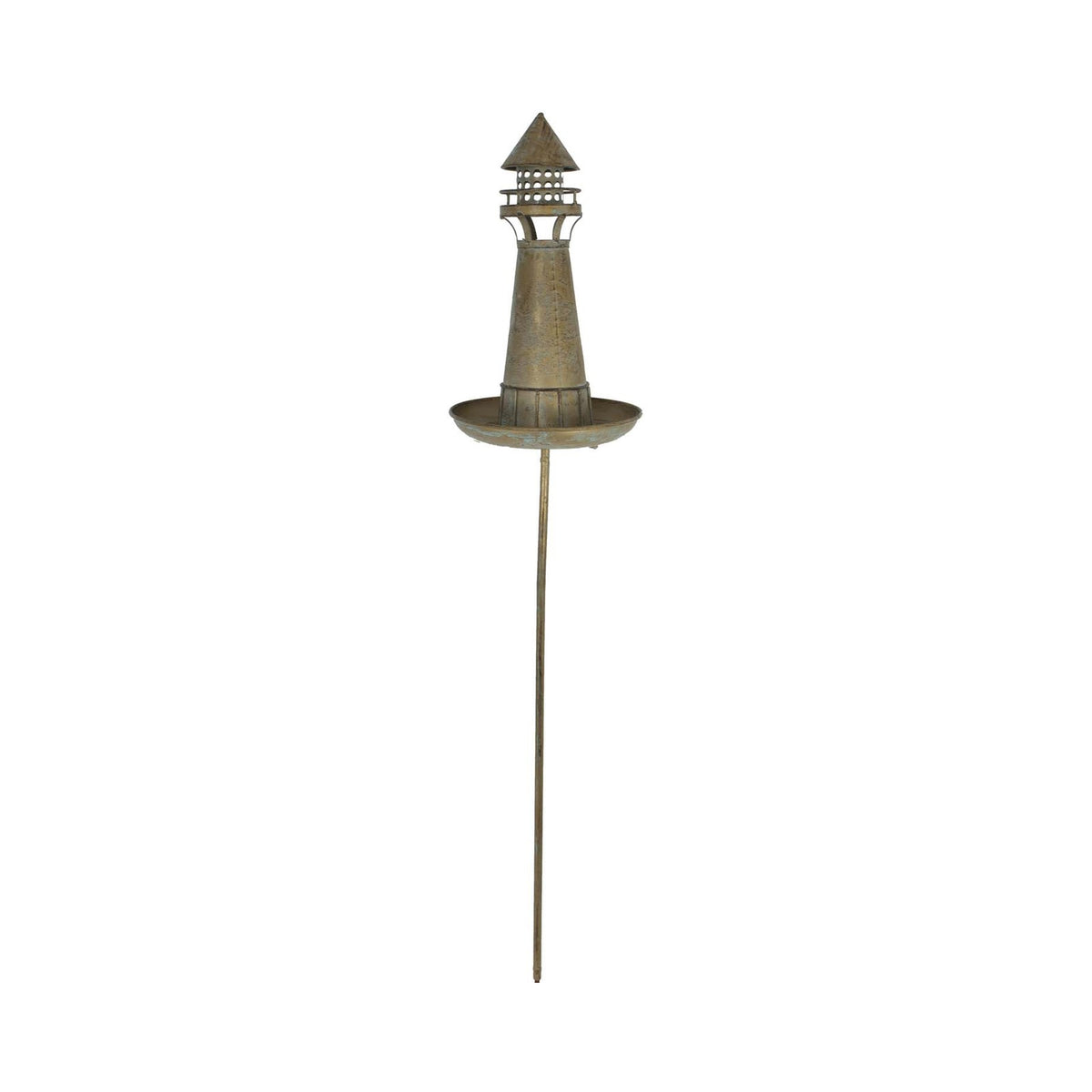 Lighthouse Birdfeeder Stake – Tin – (Pkg. 4)