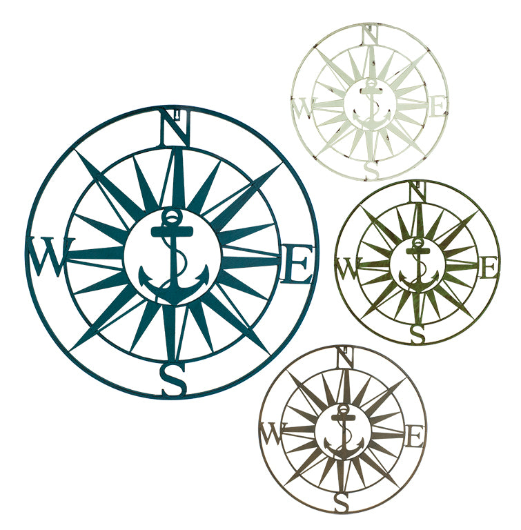 Anchor Compass Rose (Pkg. 4)