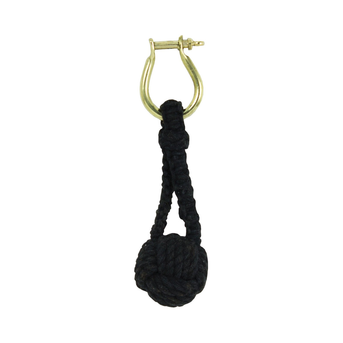 Monkey Fist Key Chain – Black (Pkg. 4)