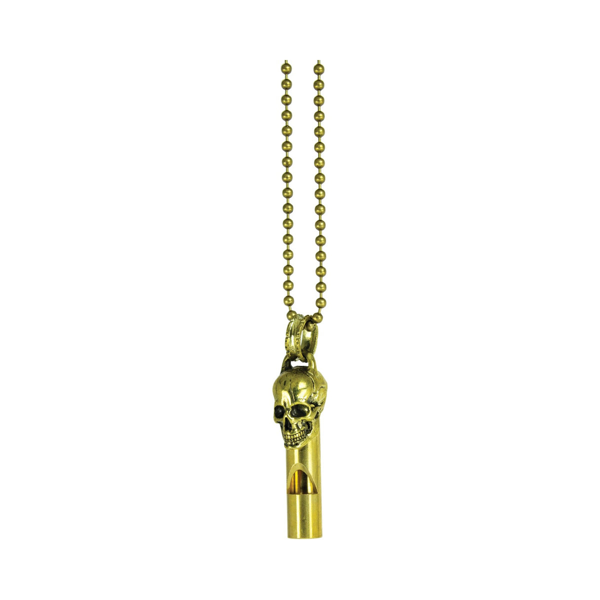Skull Whistle w/ Chain – (Pkg. 6)