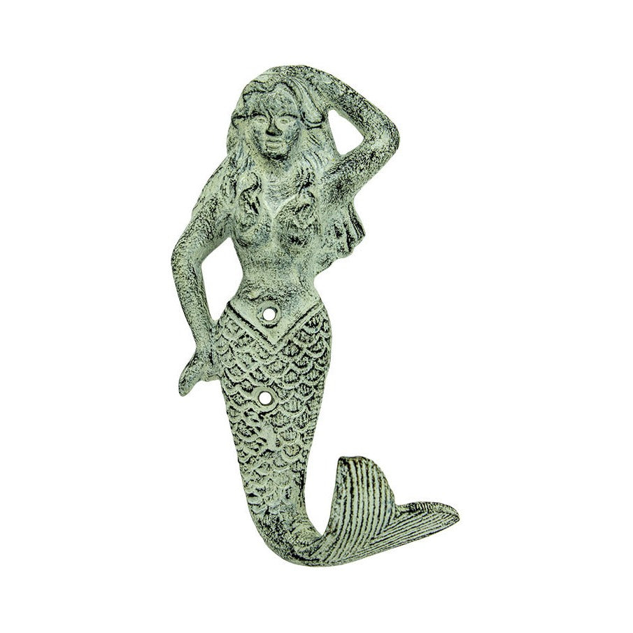 Mermaid Wall Hook – Antique White (Min. 6)