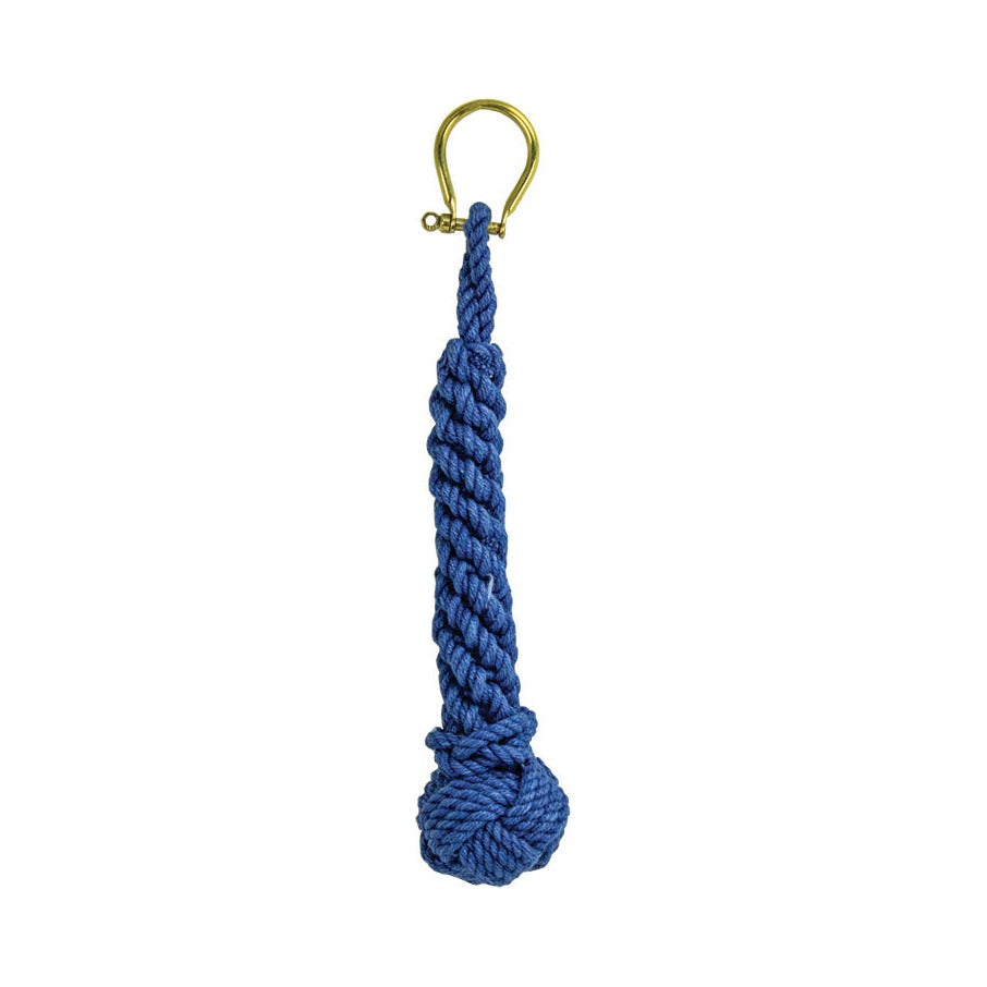Monkey Fist Braid Key Chain – Blue (Pkg. 4)