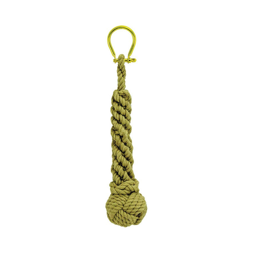 Monkey Fist Key Chain – Tan (Pkg. 4)
